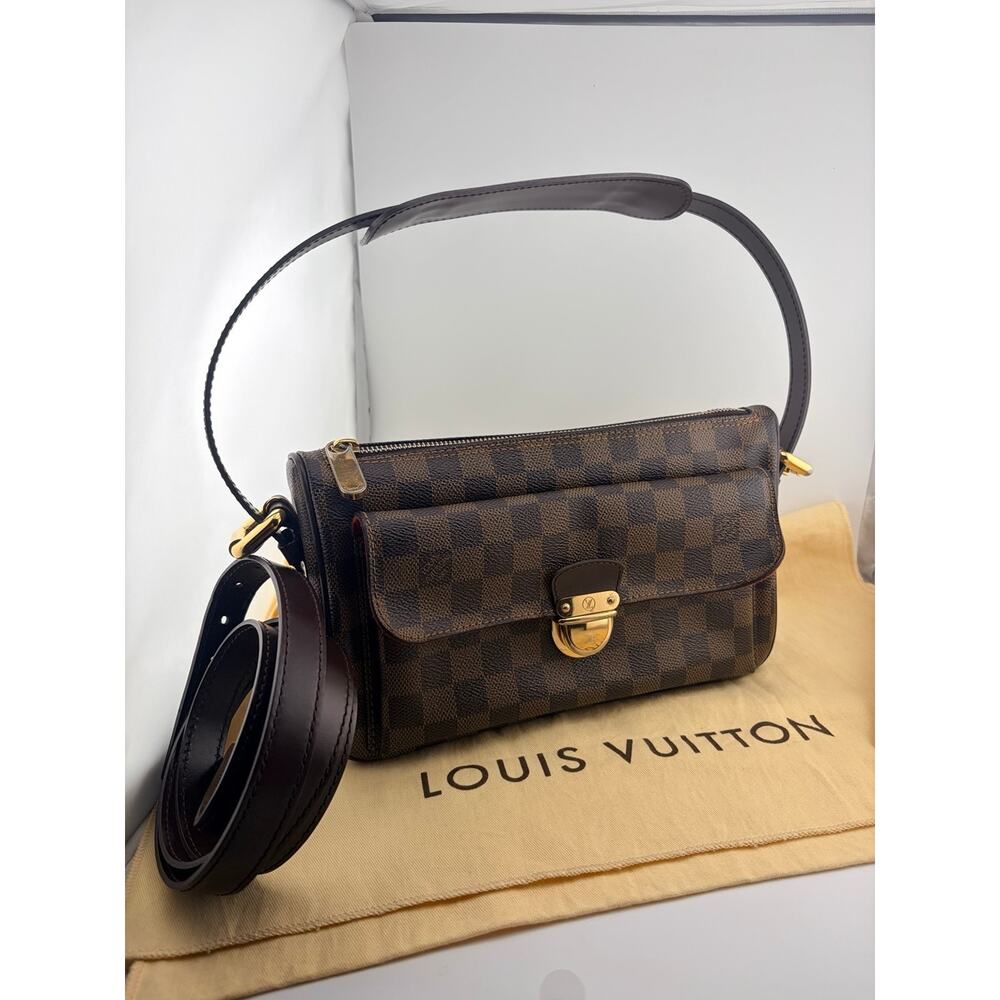 Authentic Louis Vuitton Ravello GM Damier Ebene N60006 2 Straps Dust Bag - Picture 3 of 16